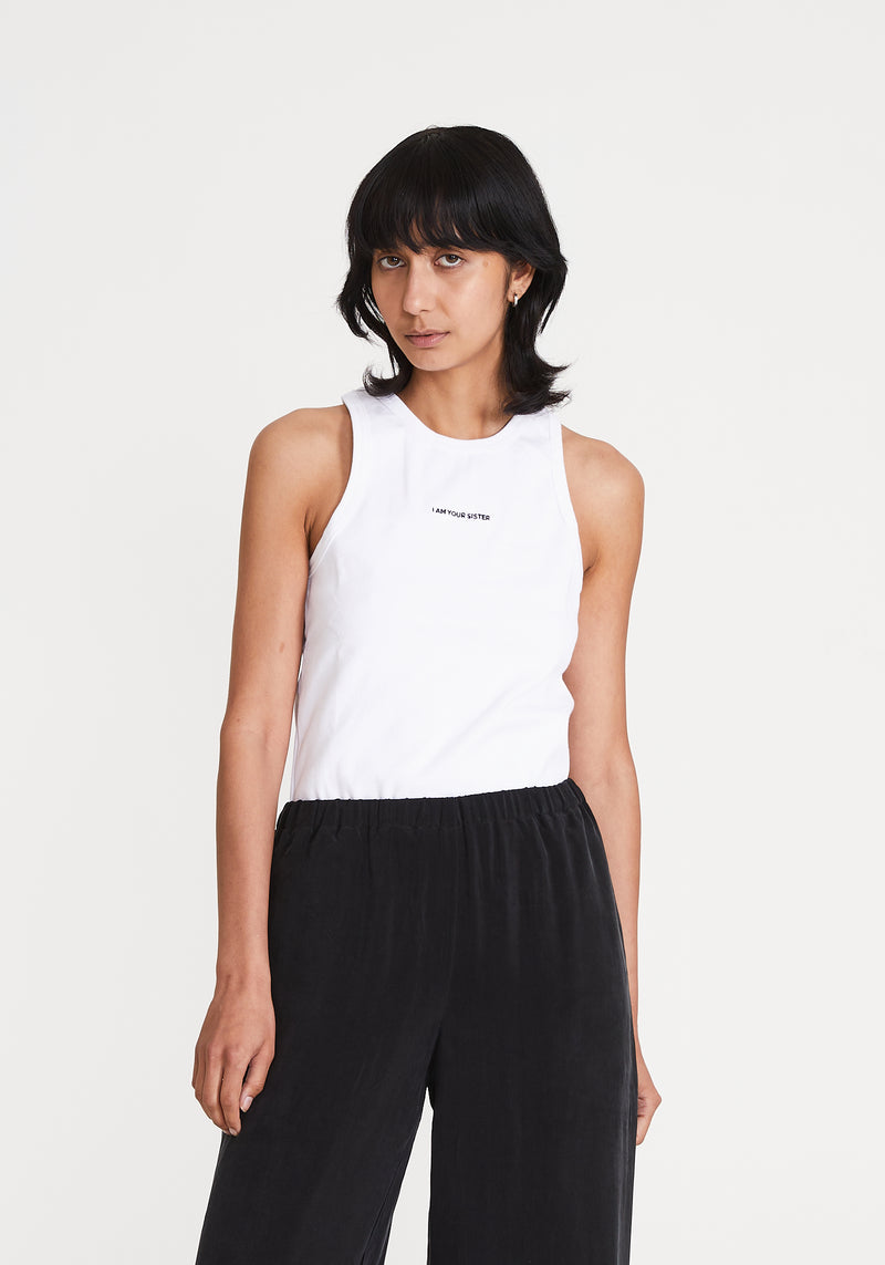 Jean tank top
